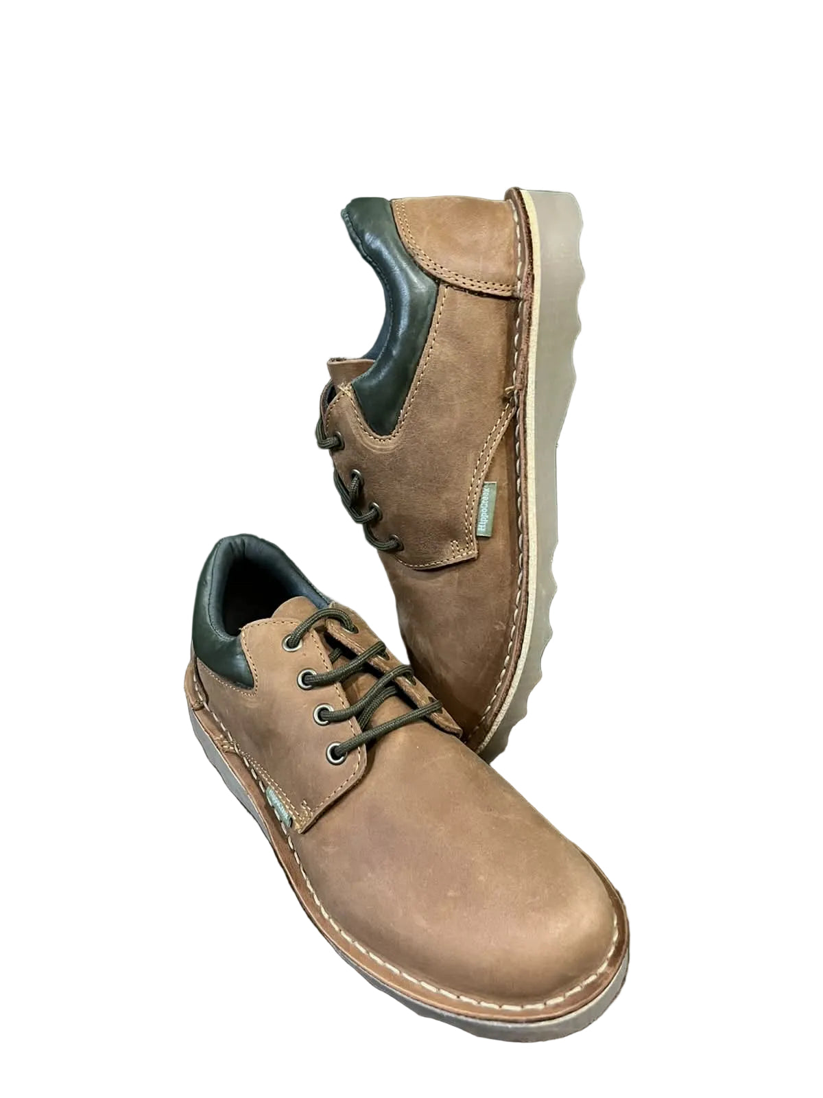 HippoCreek Footwear Mens Houston Tan Vellies
