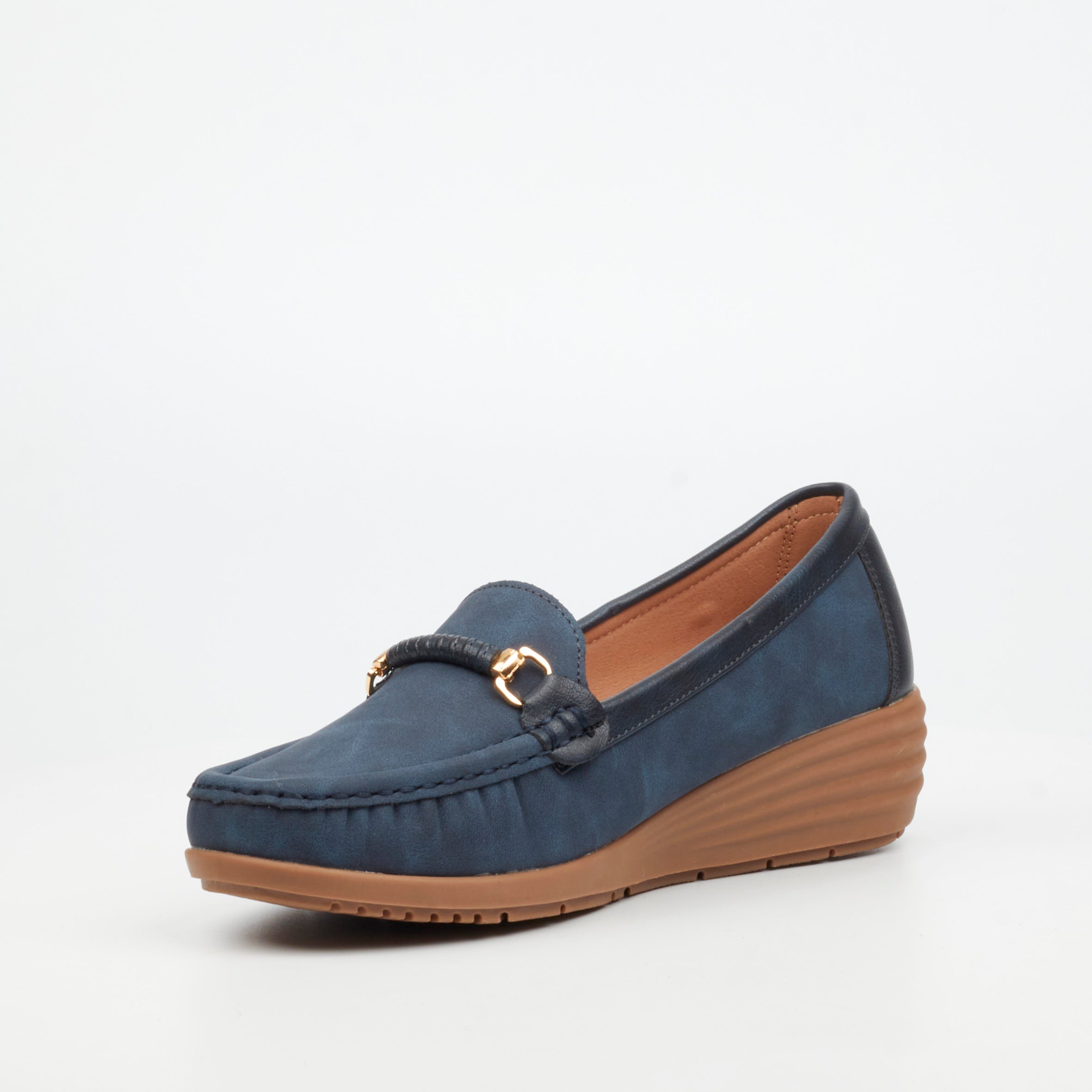 Butterfly Ladies Zeldi1 Faux Nubuck Low Wedges