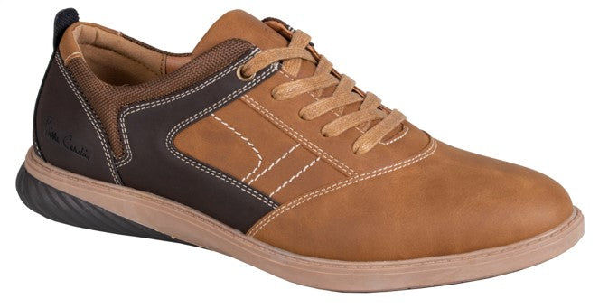 Pierre Cardin Men's Kane Tan Chocolate