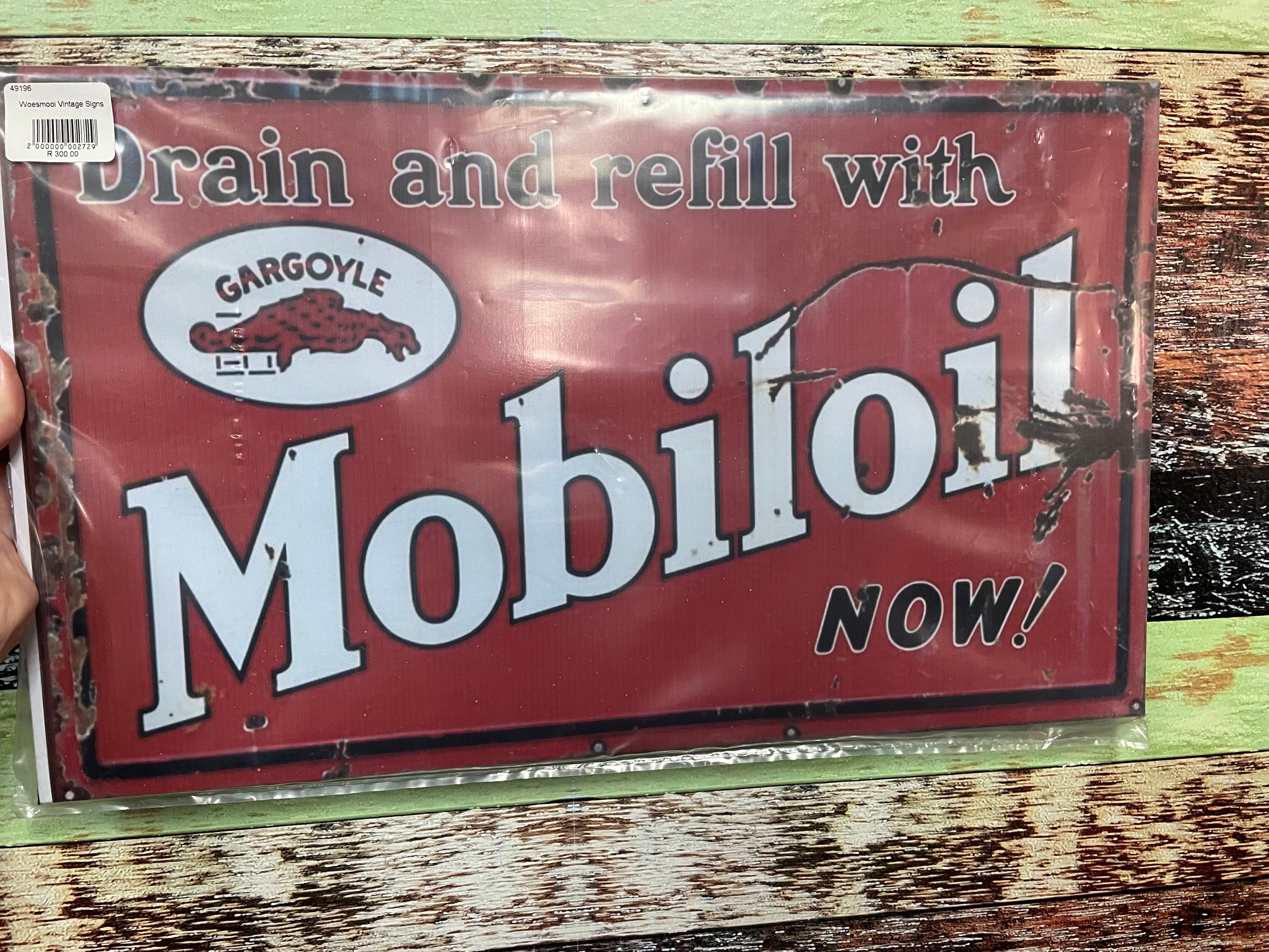 Woesmooi Vintage Steel Signs