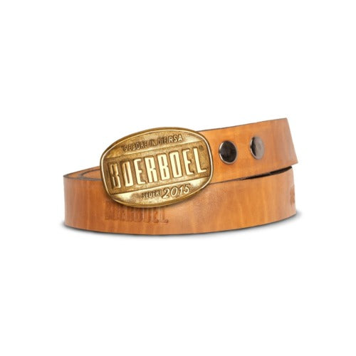 Boerboel Ladies Solid Brass Backle Belt