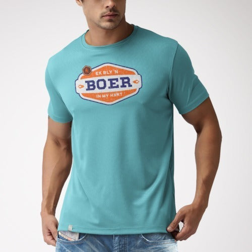 Boerboel Men's Premium Cotton T-Shirt Printed- Boer