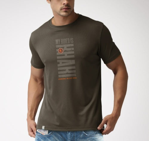 Boerboel Mens Premium T-Shirt Printed Timber "BLOED"
