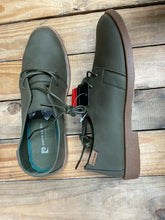 Load image into Gallery viewer, Pierre Cardin Comfort nubuck Pu lace up - OLIVE
