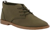 Pierre Cardin Ladies Nubuck Pu lace up comfort - Casual Boot - Olive