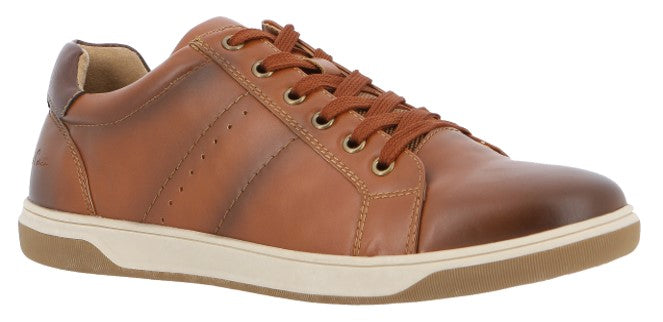 Pierre Cardin Men's 2 Tone outsole Pu lace up comfort - Cairo Tan